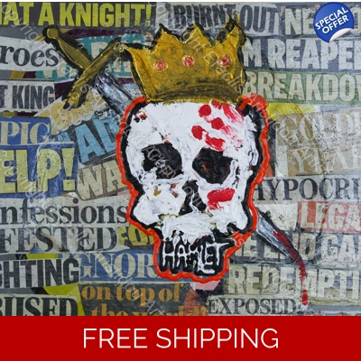 Hamlet, by William Shakespeare painting 979